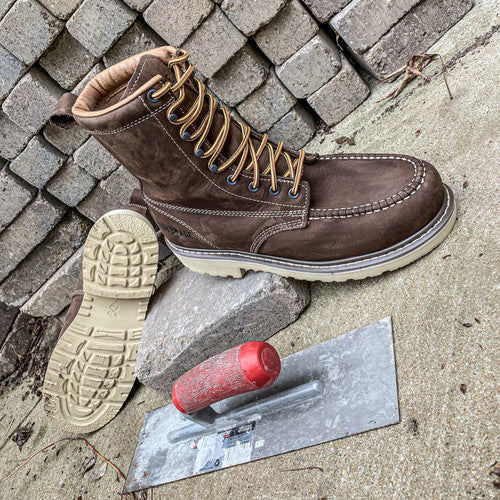 Men's Brown 8 Waterproof Work Boot