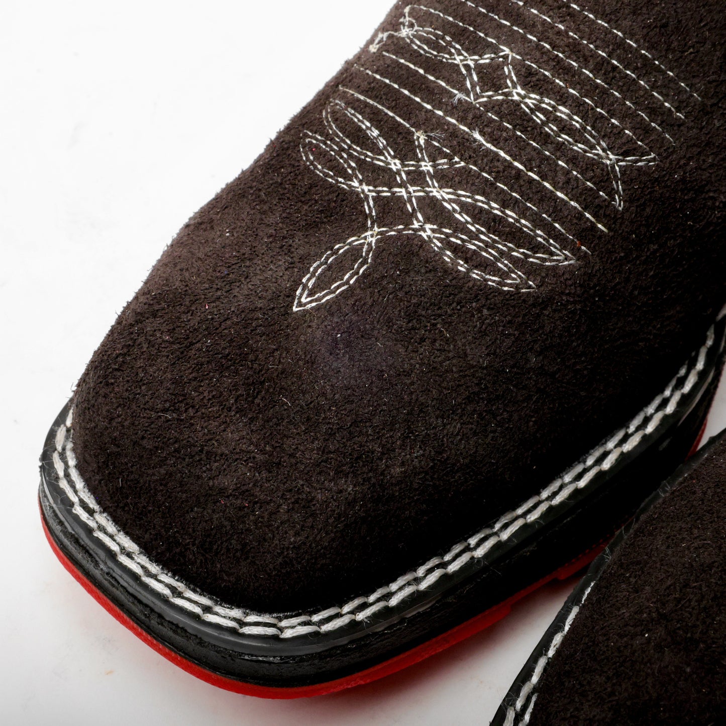 Black Rough-Out Leather Boots With 3D Lightweight Sole - Composite Toe