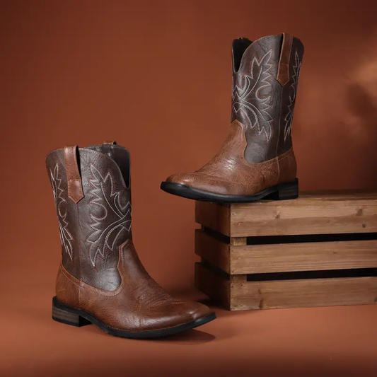 【NewColor】Cowboy Boots For Men