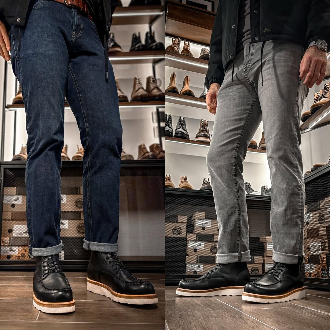 Diplomat Moc Toe Leather Boot