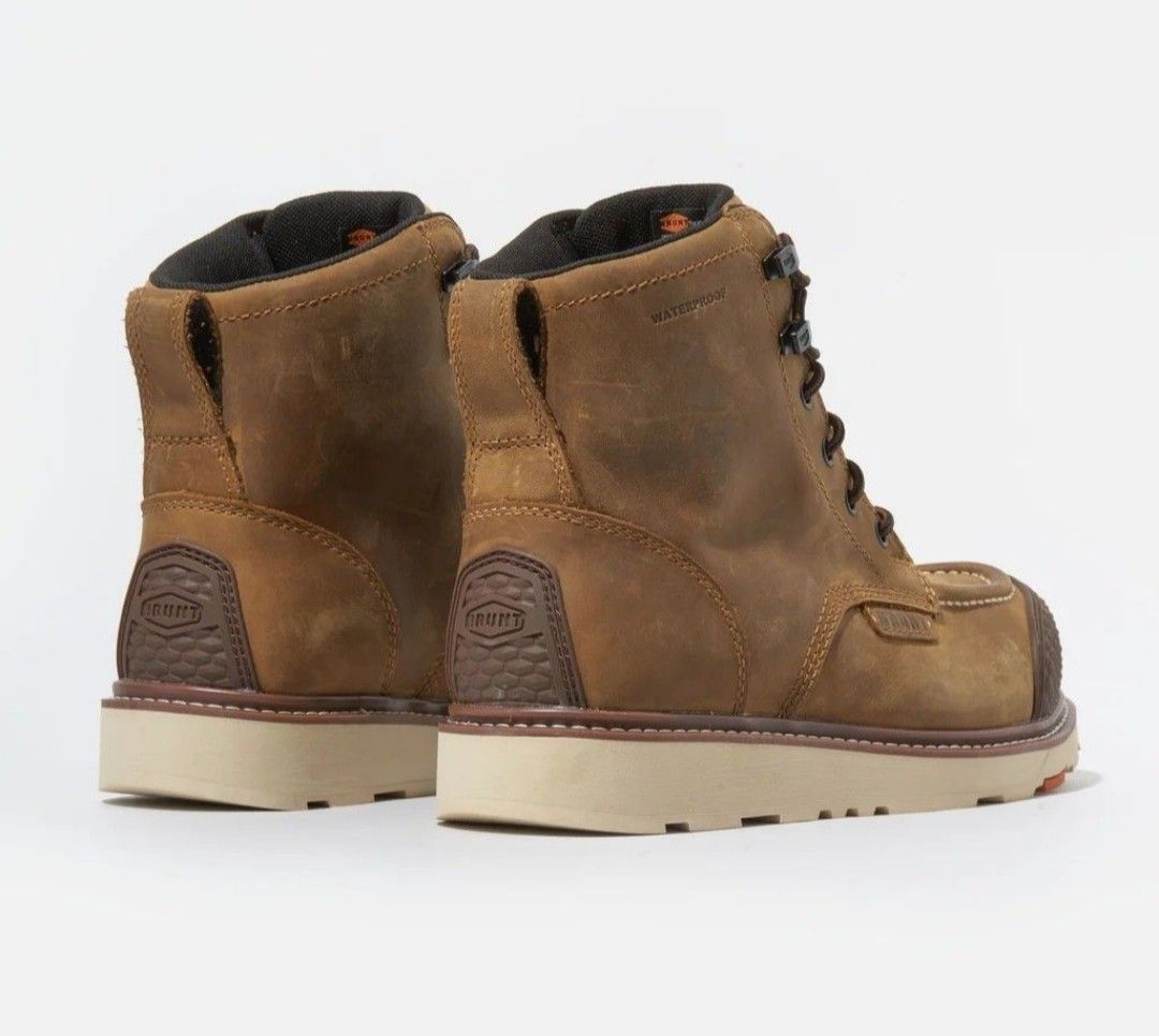 Ready Stock!! Brunt 6  Waterproof Composite Toe Safety Boot