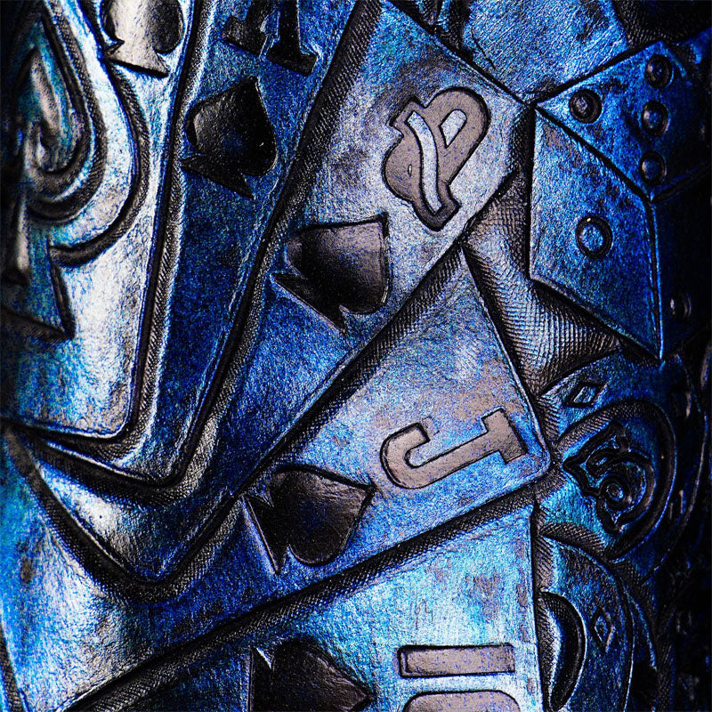 Mad Gambler Square Toe Cowboy Boots – Blue