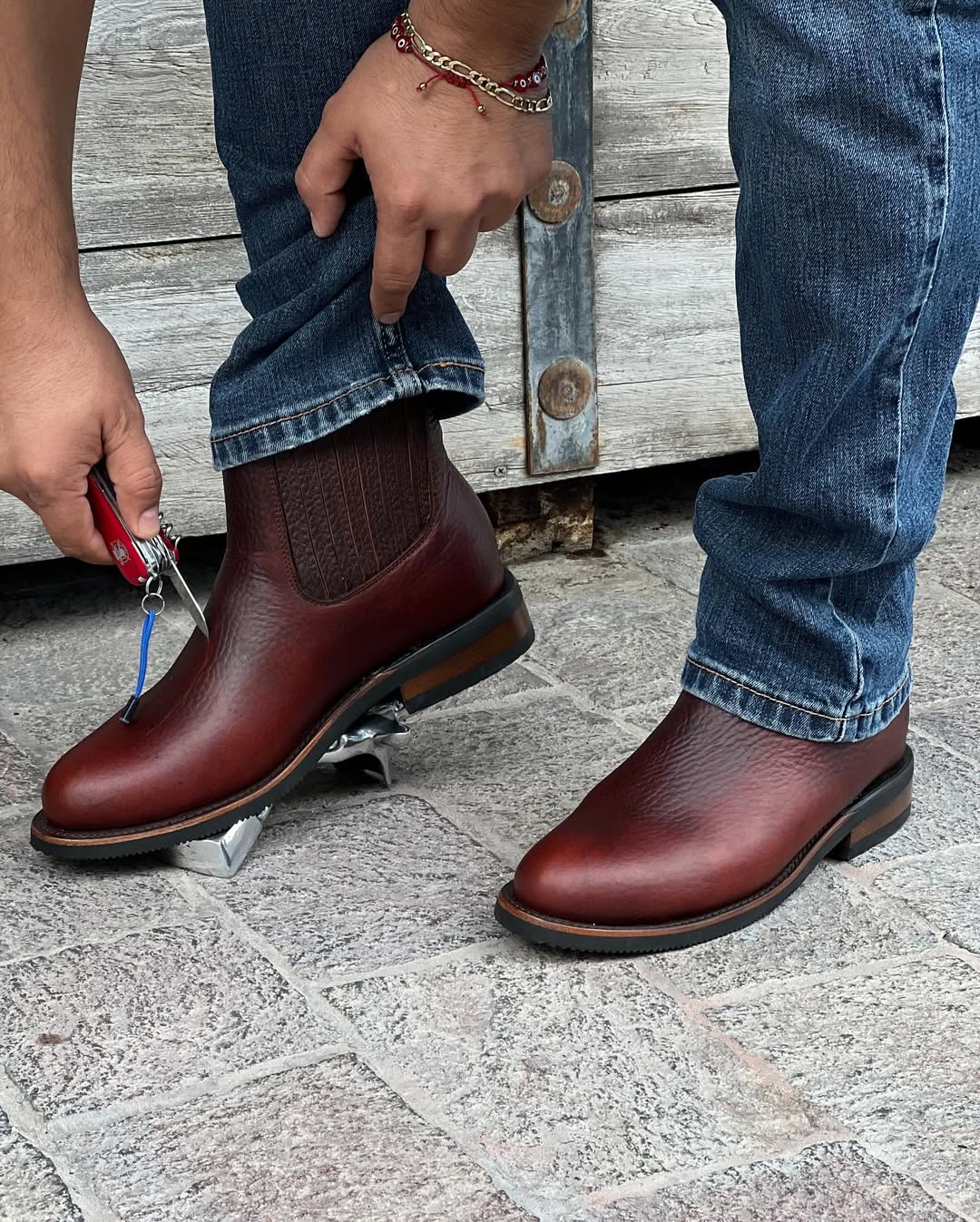 Deerskin Ultra Western Cowboy Boots