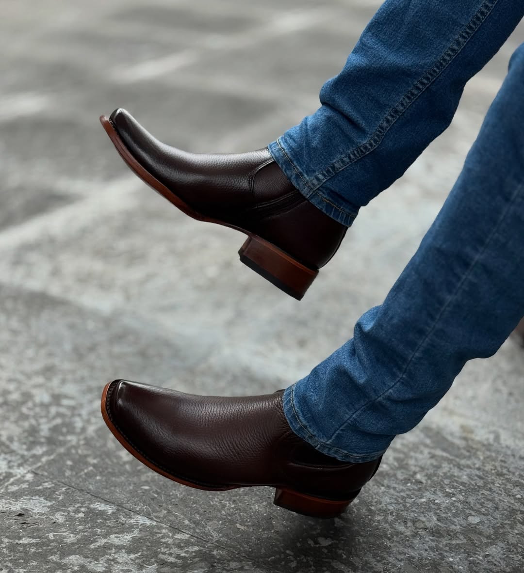 Deerskin Ultra Western Cowboy Boots