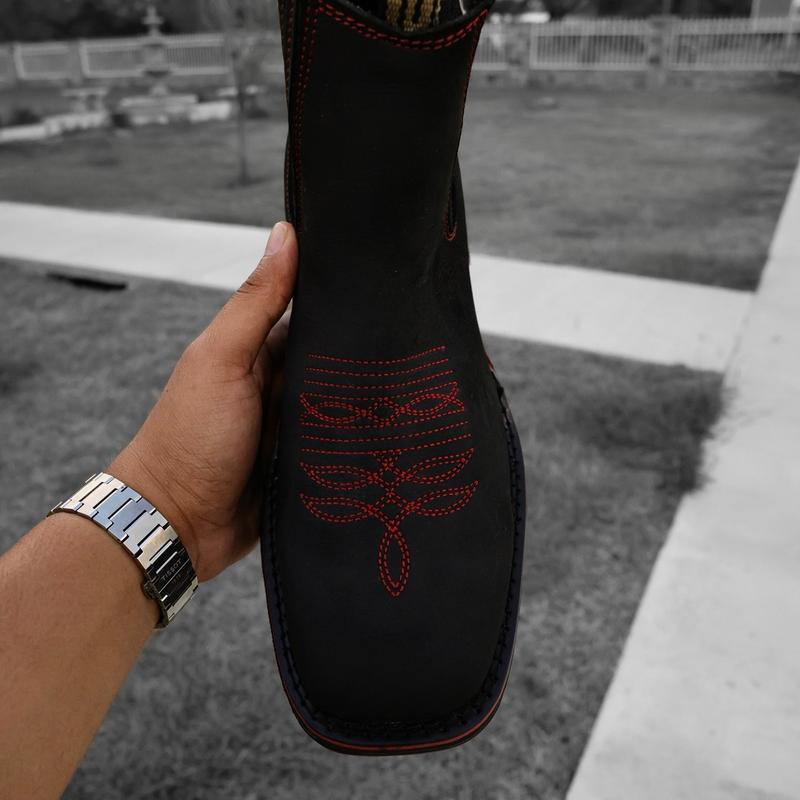 Western Leather Botin – Lightweight Sole
