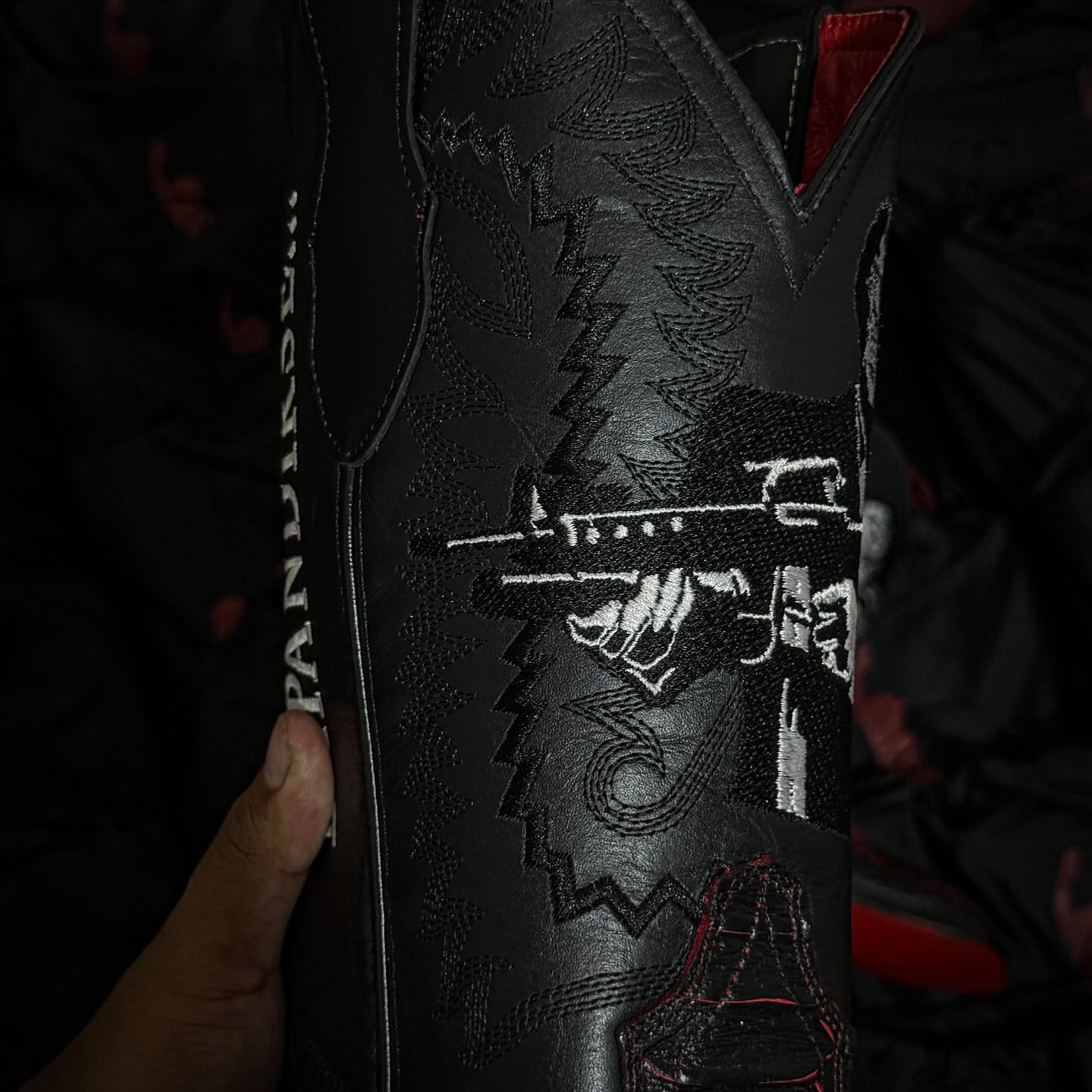 Caiman Belly Leather Boots With 3D Lightweight Sole - Composite