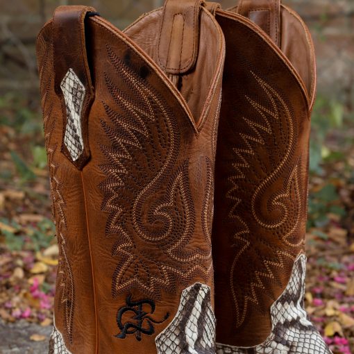 Molurus Matte Natural Square Toe Boots