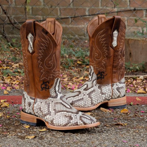 Molurus Matte Natural Square Toe Boots