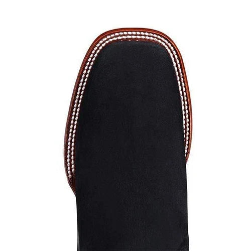 Men's Genuine Nubuck Ankle Charro Boots