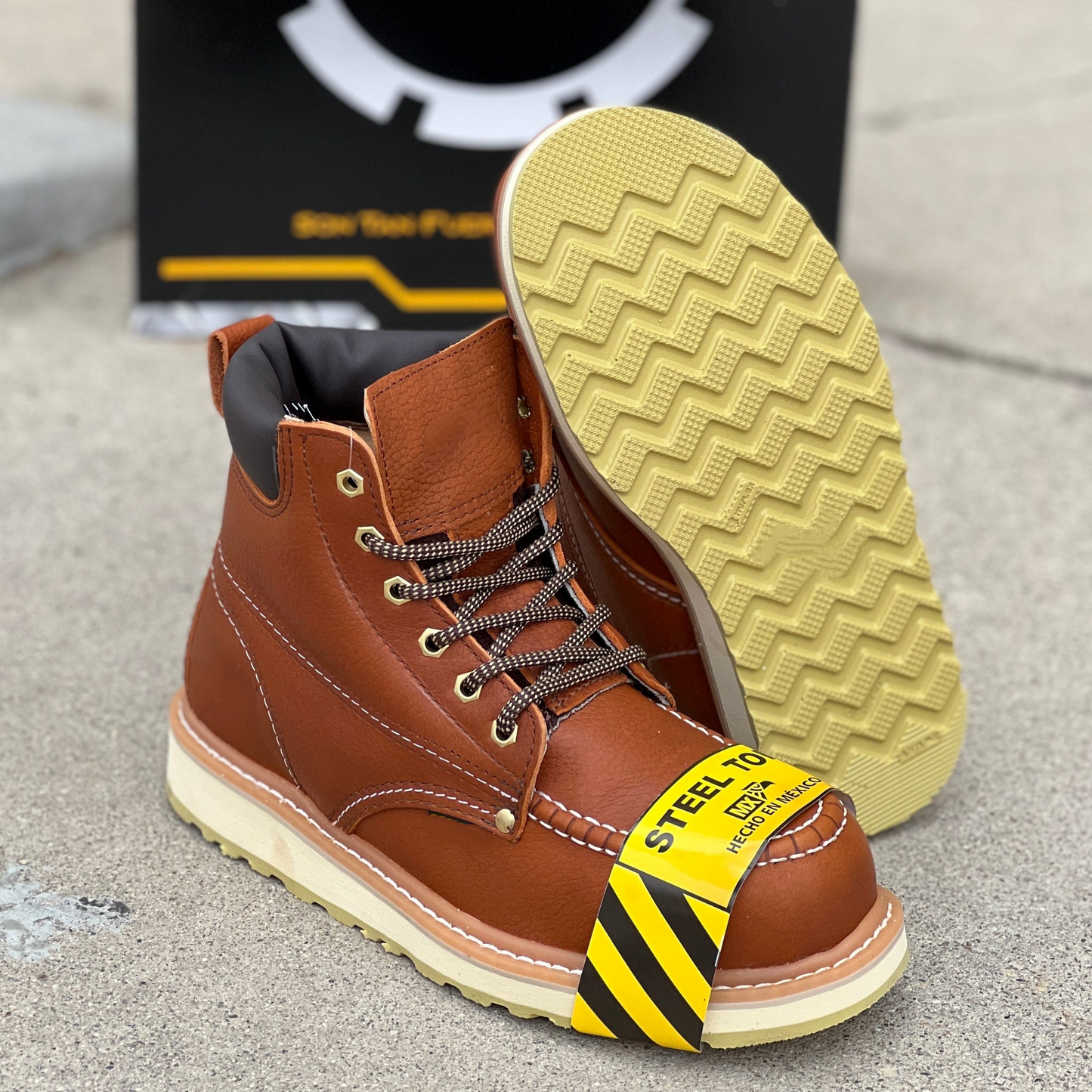 (Steel Toe) Light Brown